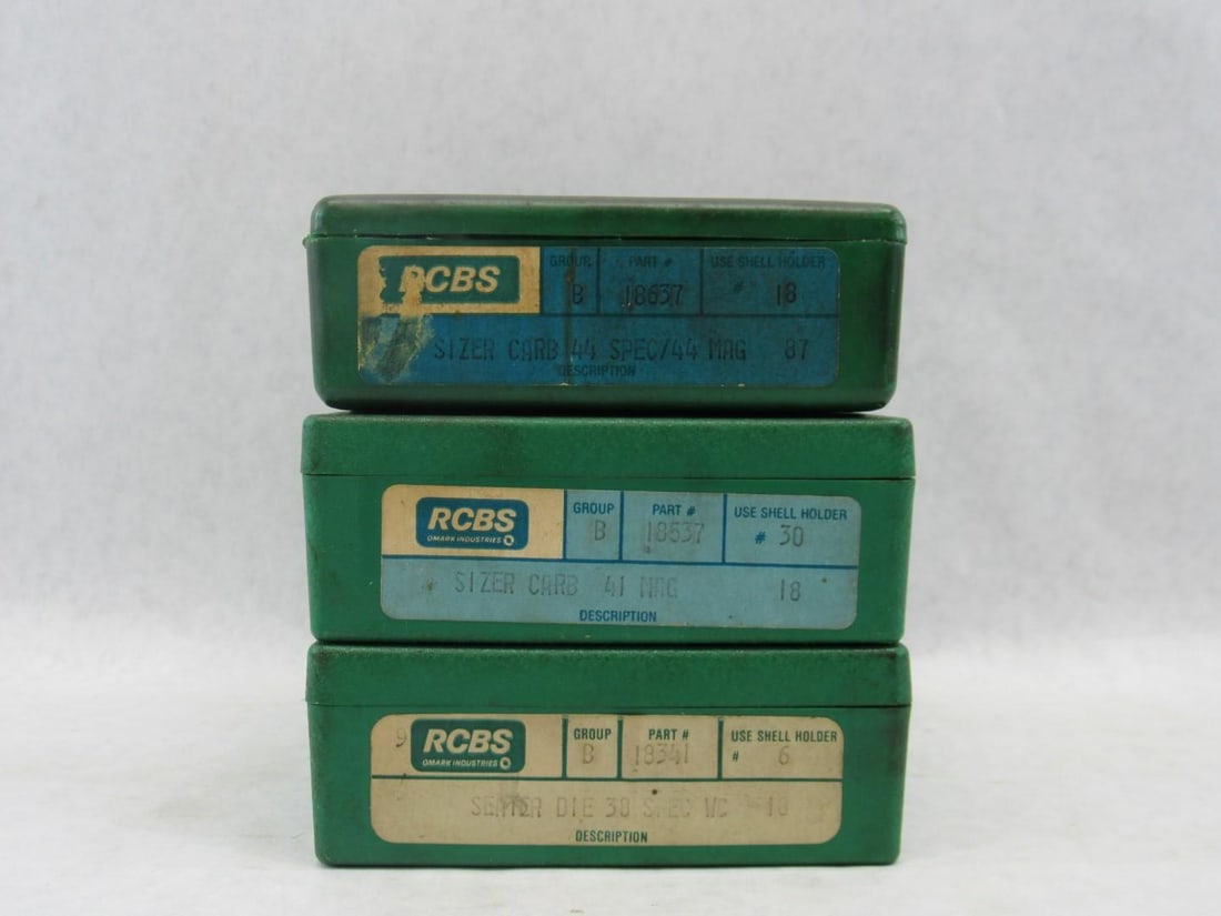 (3) Sets of Reloading Dies - 5