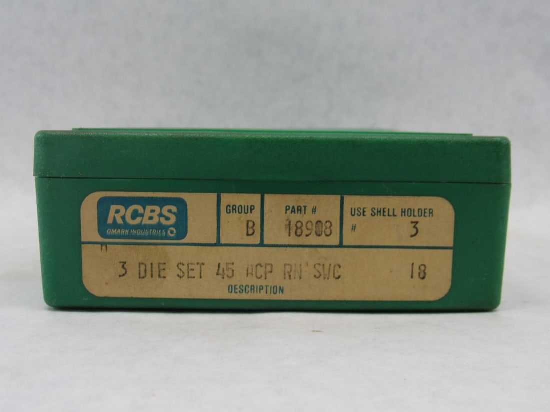 (5) Pc. .45 ACP Dies - 6