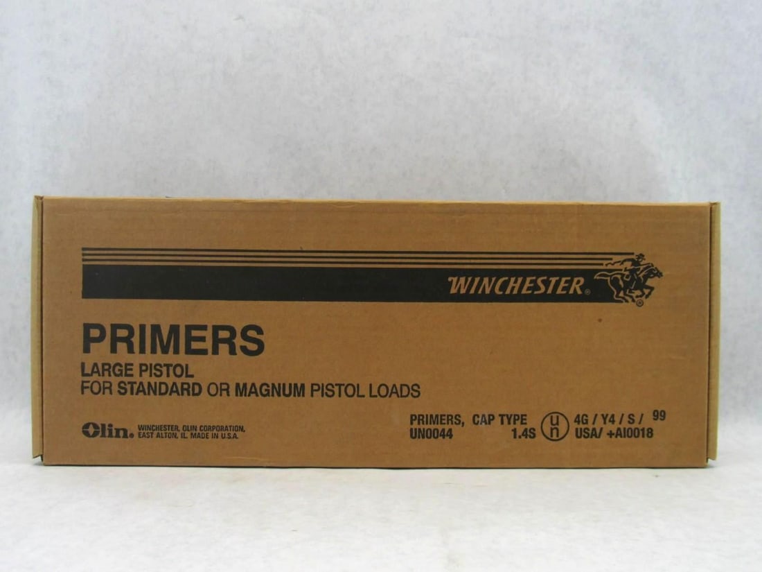 (5000) Winchester Large Pistol Primers - 3