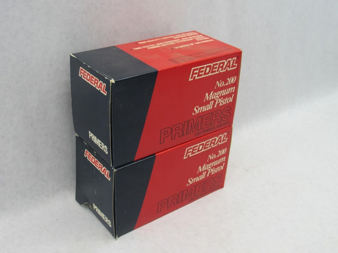 (1800) Federal No. 200 Magnum Small Pistol Primers - 2