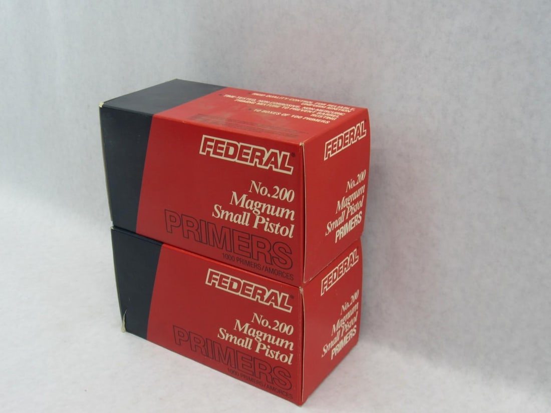(1800) Federal No. 200 Magnum Small Pistol Primers - 3