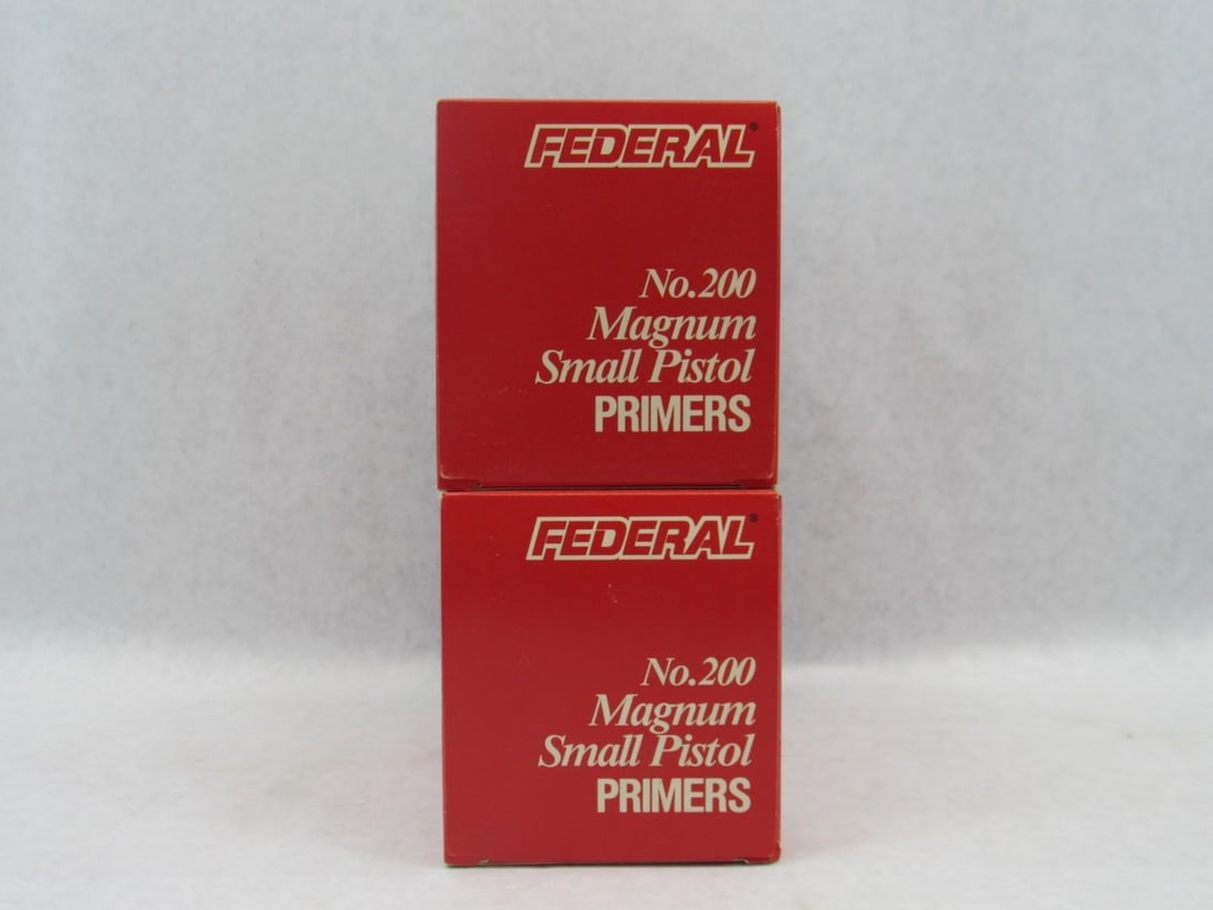 (1800) Federal No. 200 Magnum Small Pistol Primers - 4