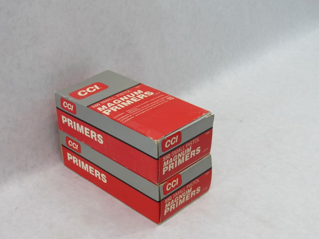 (1850) CCI 550 Magnum Small Pistol Primers - 2