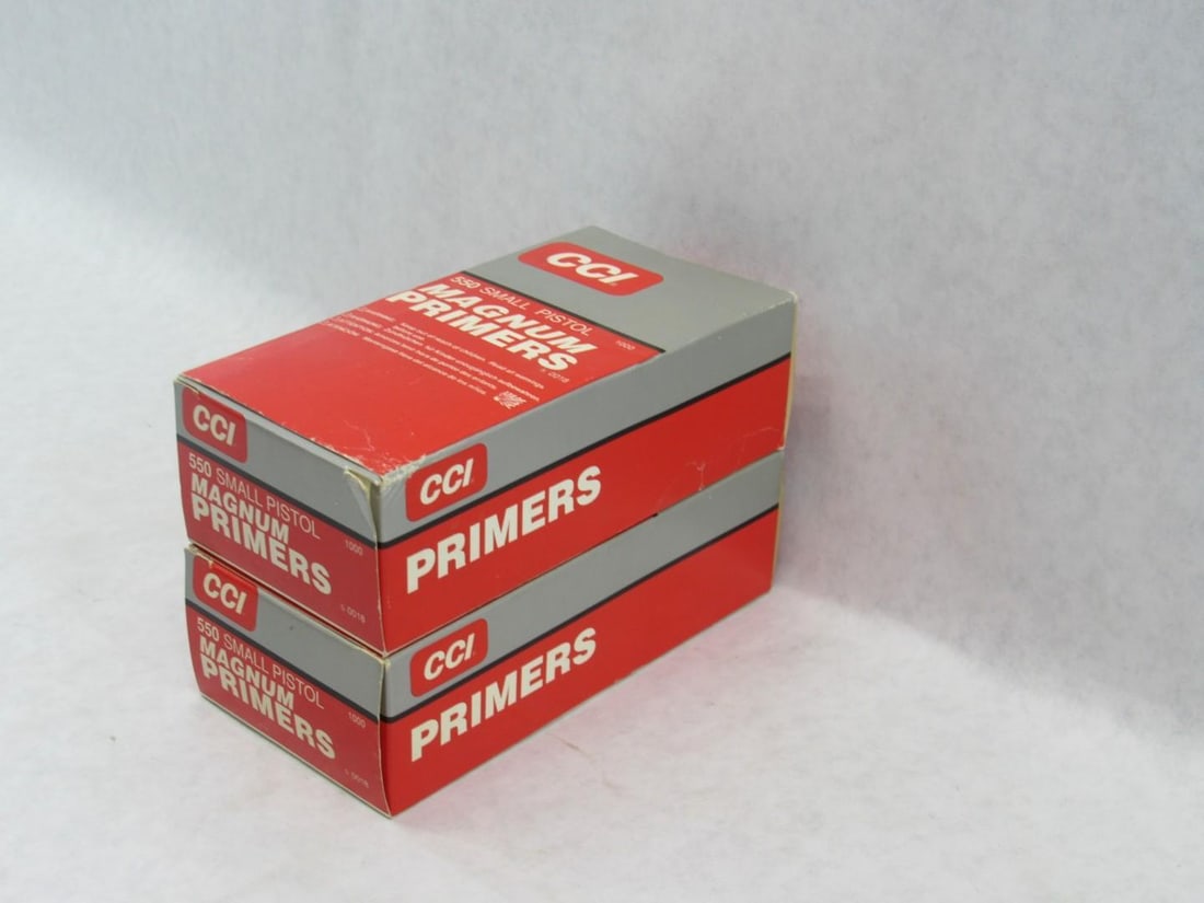(1850) CCI 550 Magnum Small Pistol Primers - 3