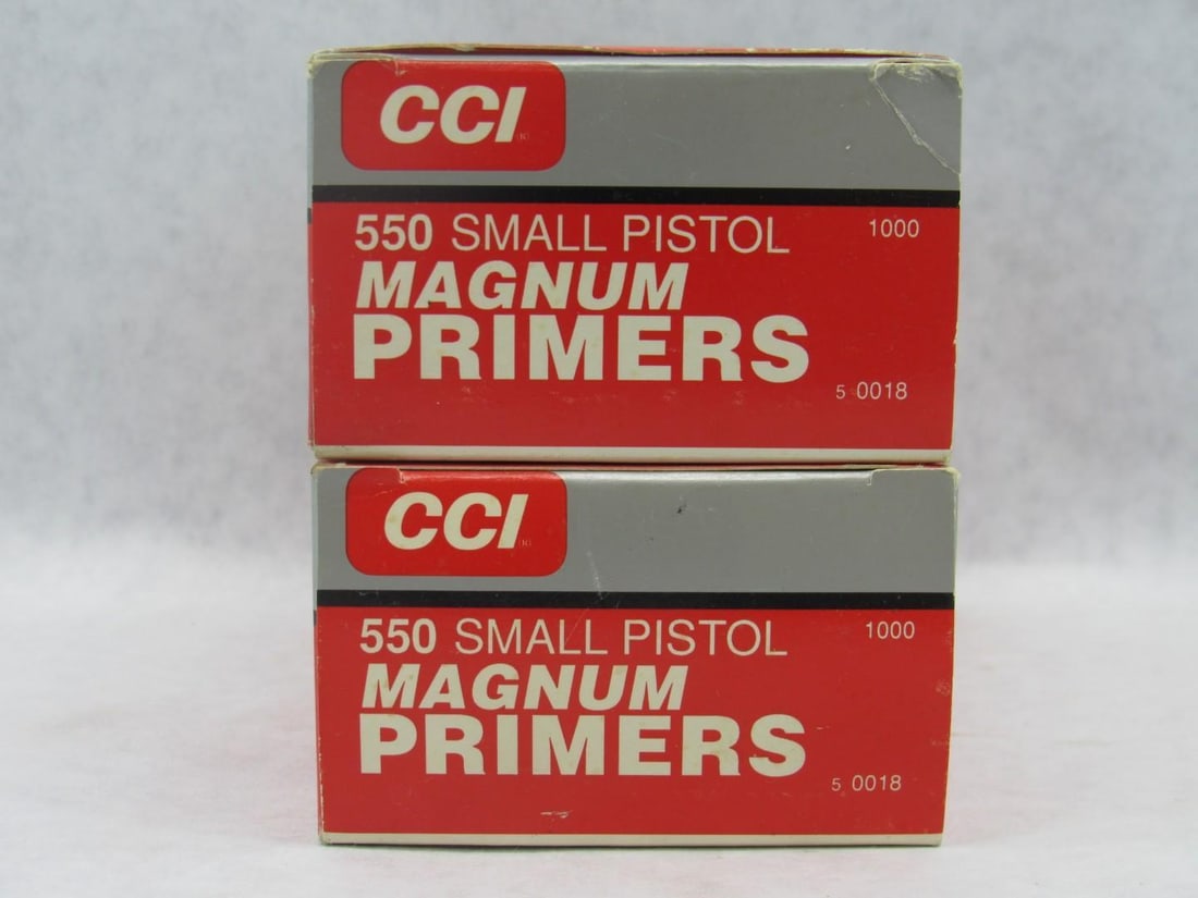 (1850) CCI 550 Magnum Small Pistol Primers - 4