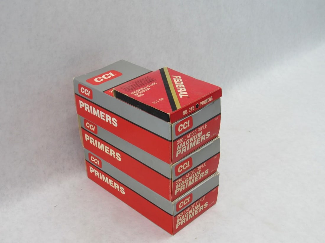 (2300) CCI 250 Magnum Large Rifle Primers - 2