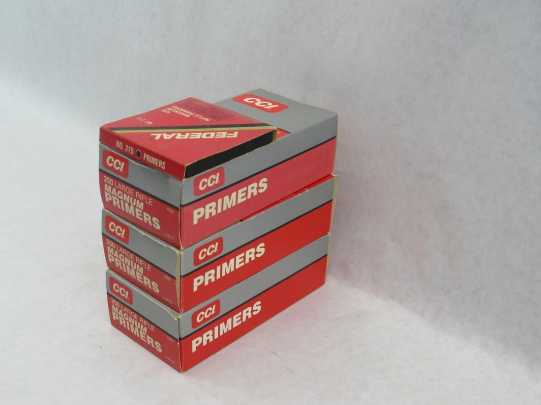 (2300) CCI 250 Magnum Large Rifle Primers - 3