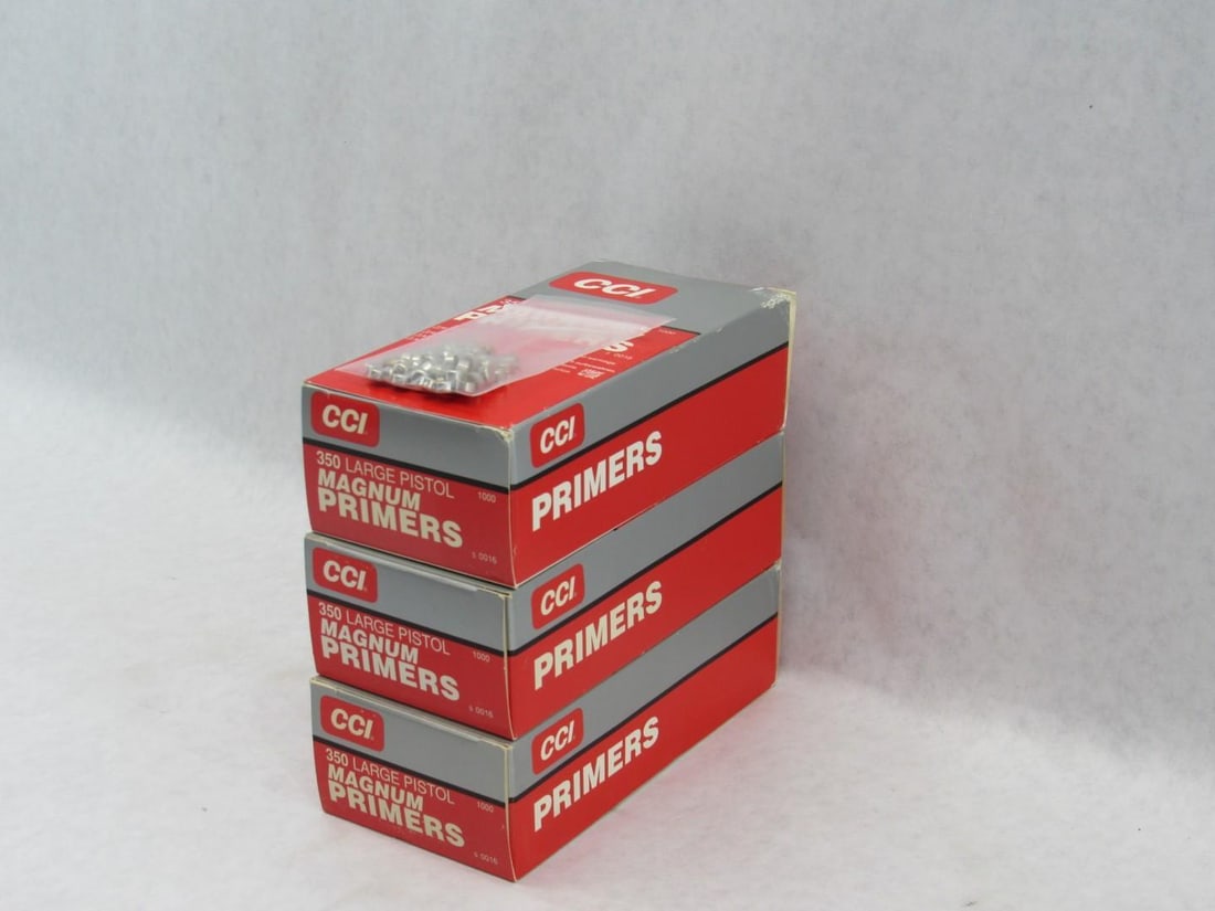 (3000) CCI 350 Magnum Large Pistol Primers - 3