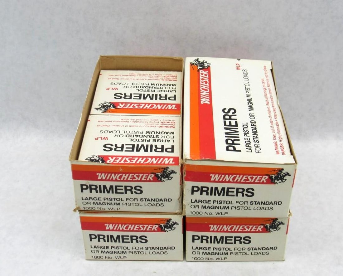 (3800) Winchester Large Pistol Primers: (3800) Winchester Large Pistol Primers 