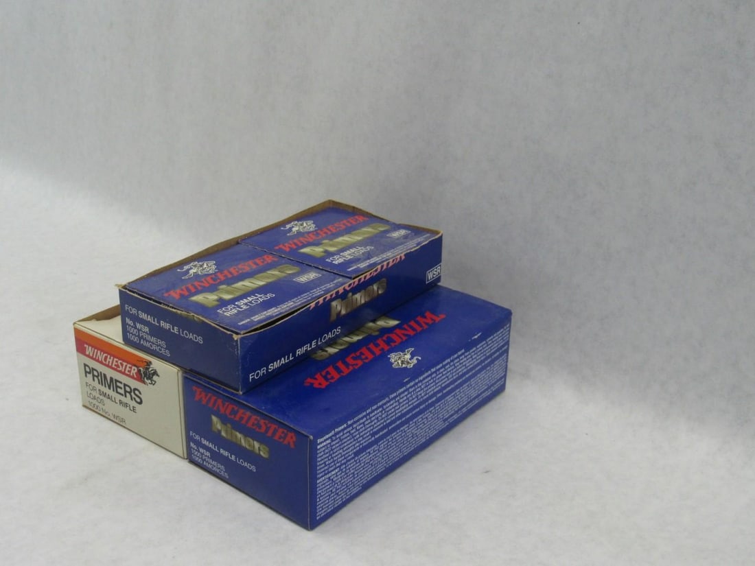 (2200) Winchester WSR Small Rifle Primers - 3
