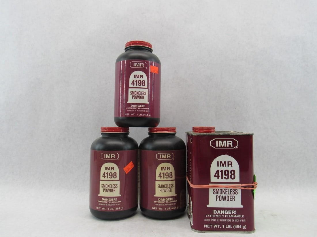 5lbs. +/- IMR 4198 Powder - 4