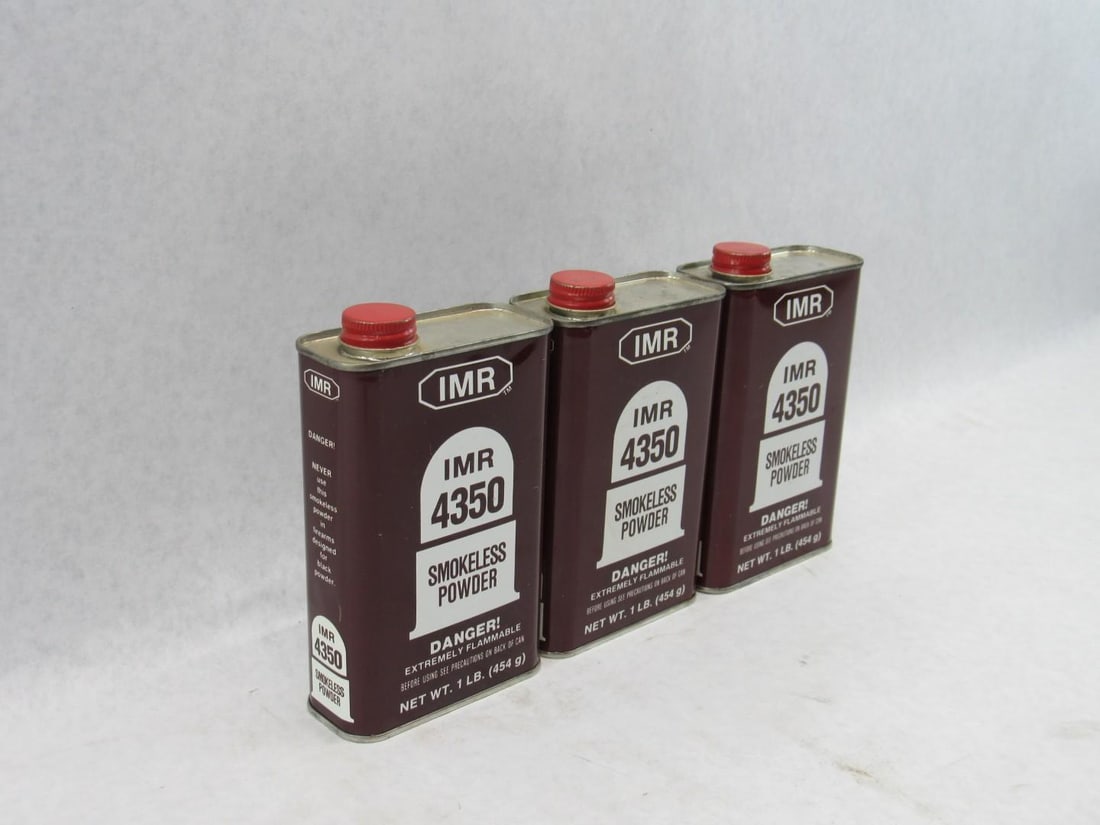 2.5lbs. +/- IMR 4350 Powder - 2