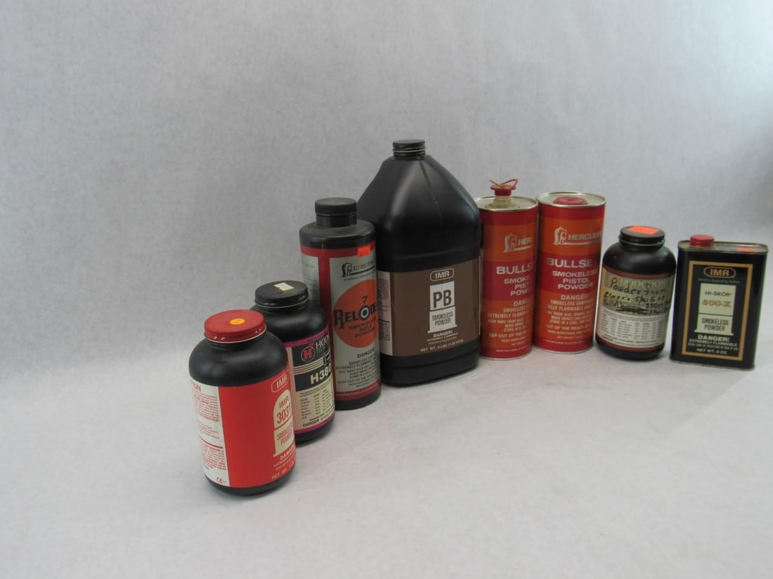 7.25lbs. Assorted Smokeless Powder - 2
