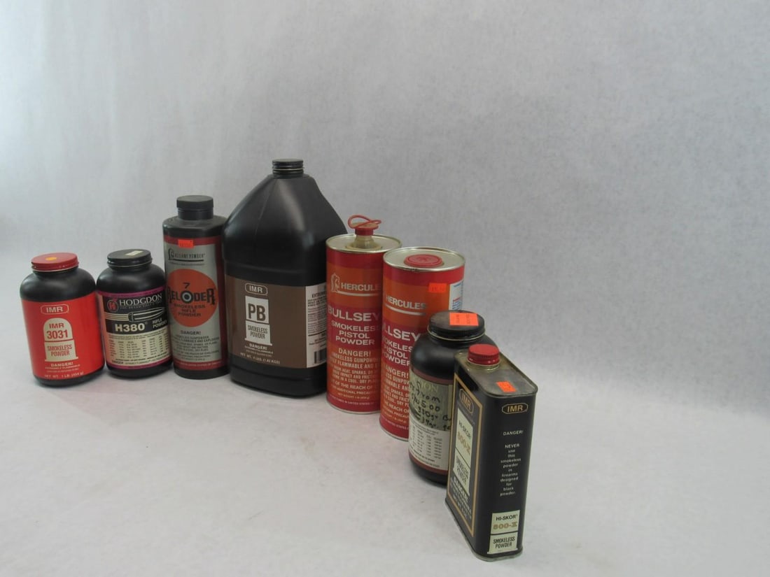 7.25lbs. Assorted Smokeless Powder - 3