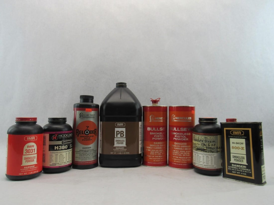7.25lbs. Assorted Smokeless Powder - 4
