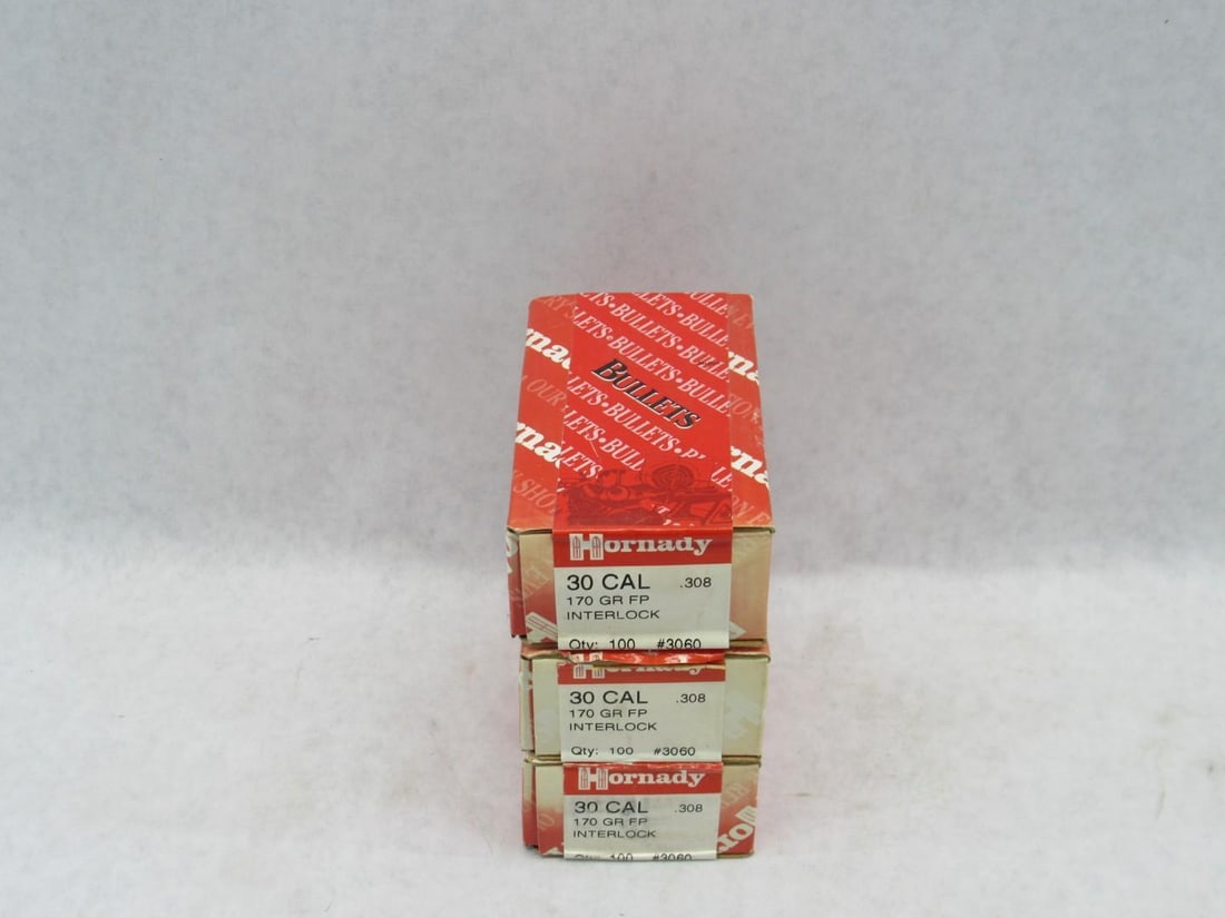 (2.75) Boxes of Hornady .308 Bullets - 2