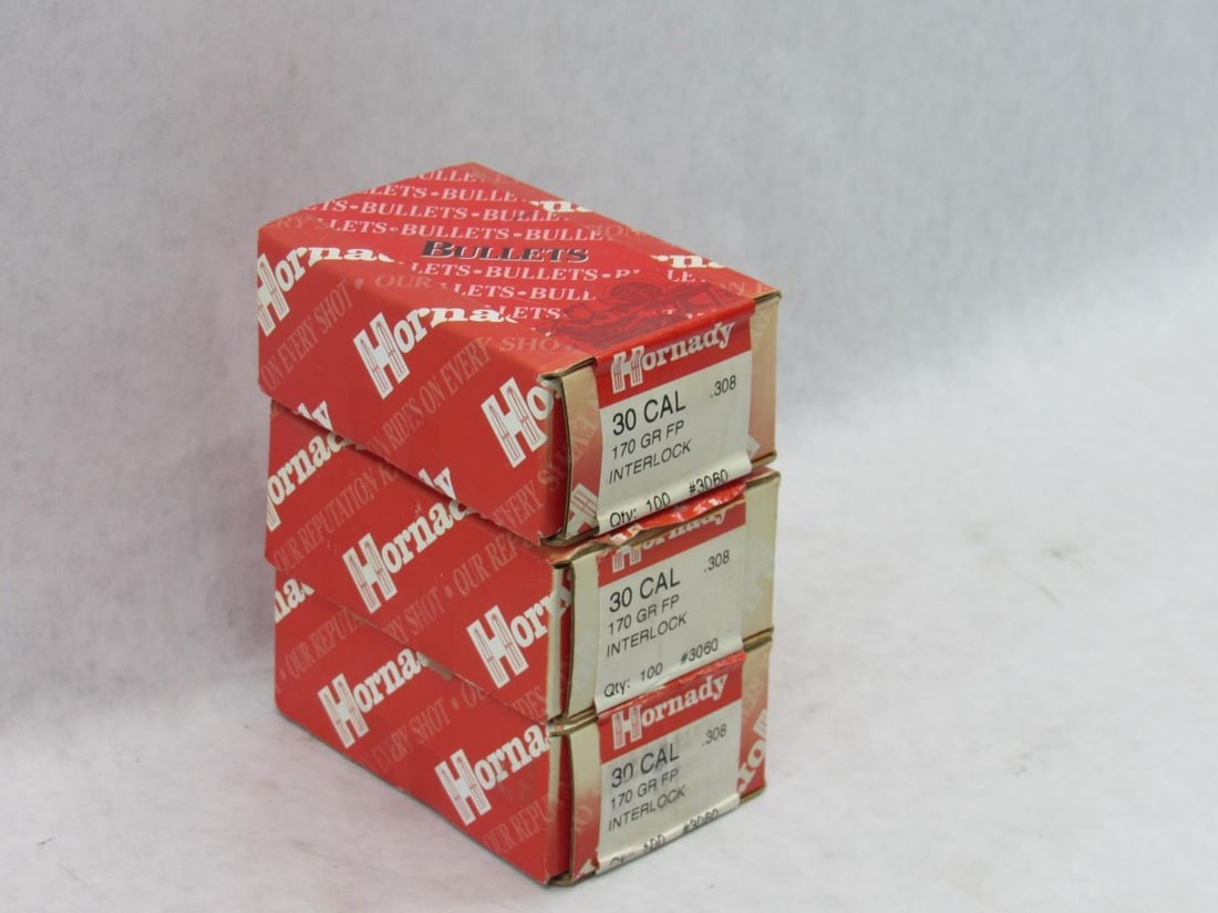 (2.75) Boxes of Hornady .308 Bullets - 3