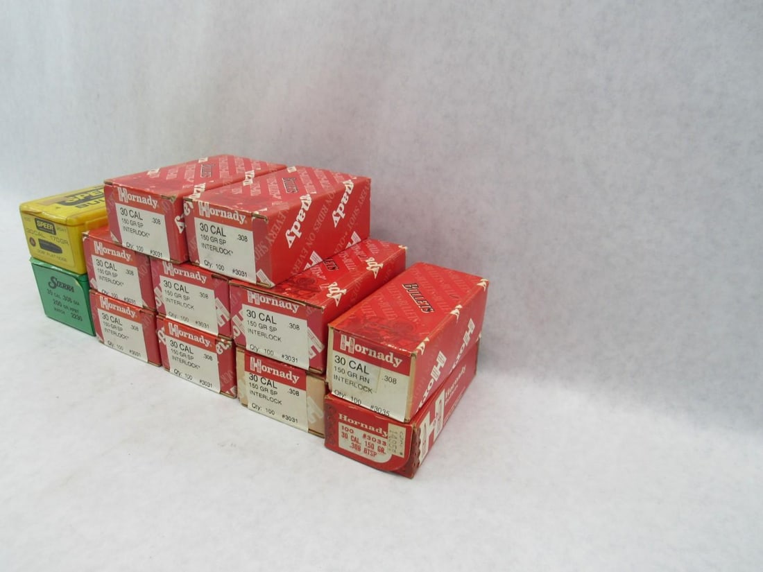 (9+) Boxes of .308 Bullets - 4