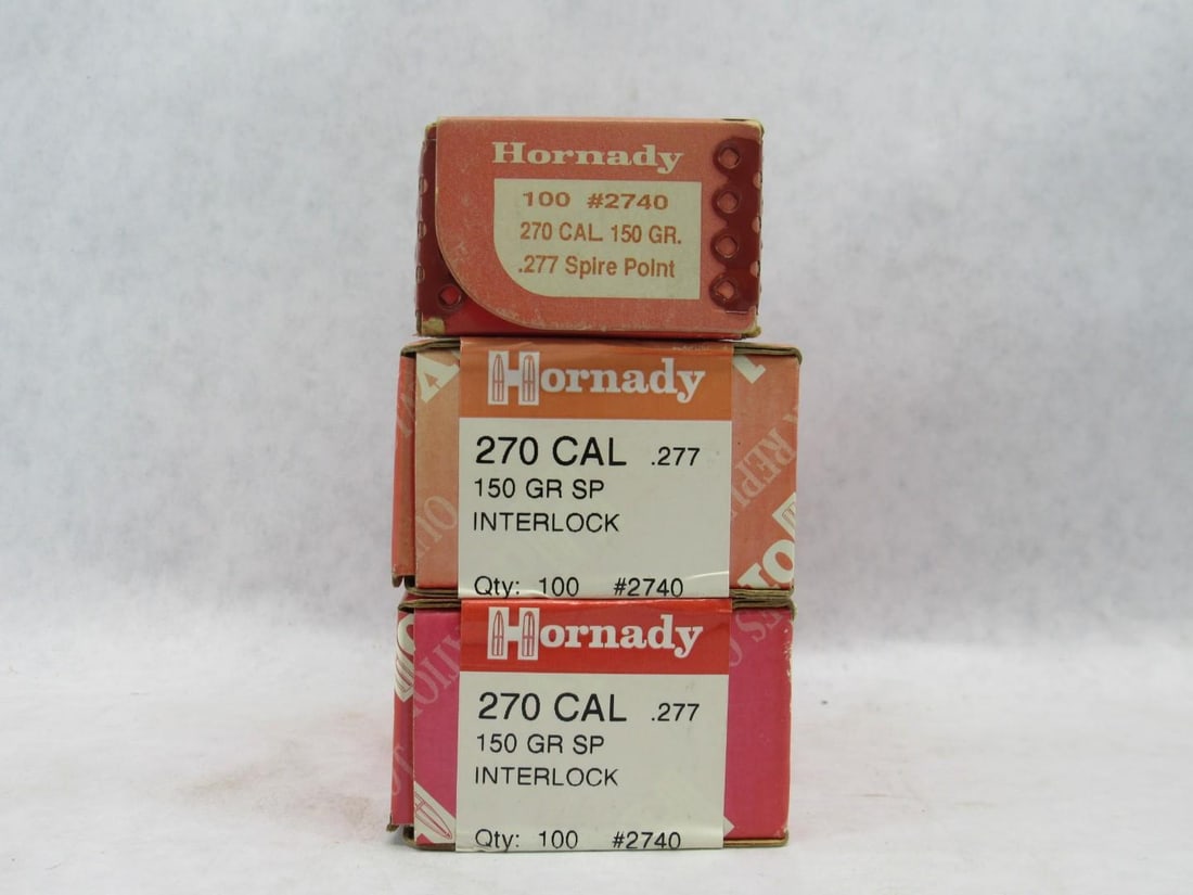 (220+/-) Hornady .270 Cal. Bullets - 3