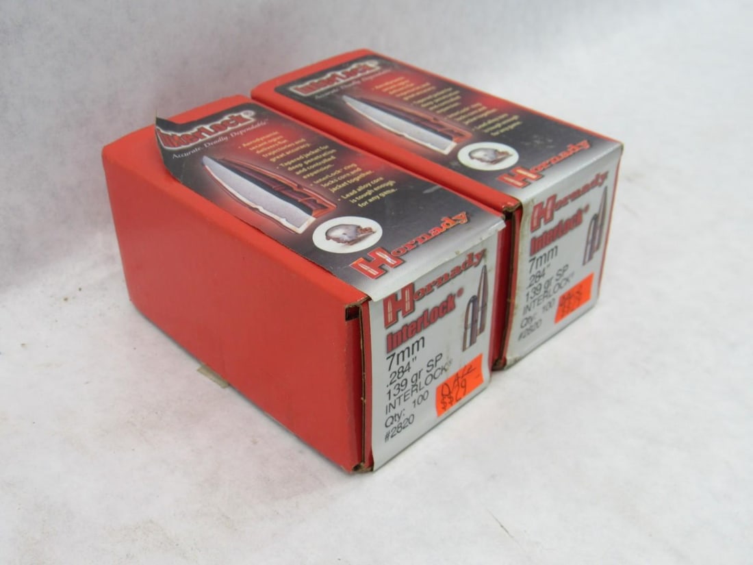 (150+/-) Hornady 7mm Bullets - 2