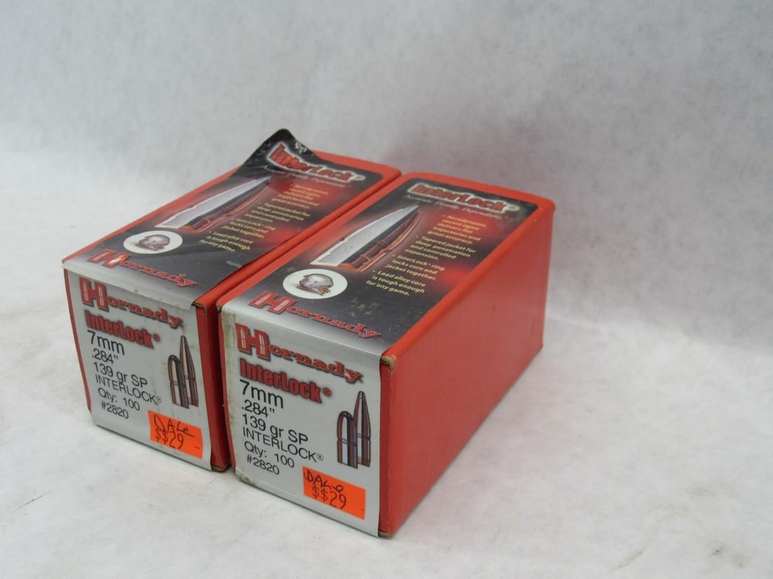 (150+/-) Hornady 7mm Bullets - 3