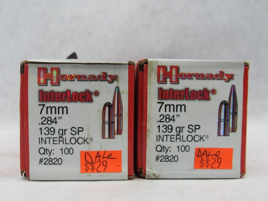 (150+/-) Hornady 7mm Bullets - 4