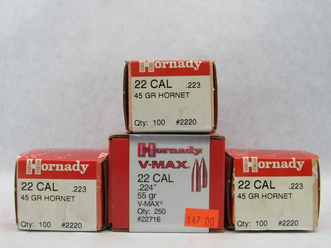 (350+) Hornady .22 Cal. Bullets - 4