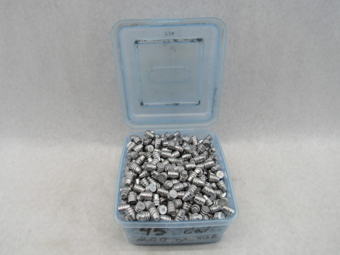 25lbs. .45 Cal. Bullets - 5