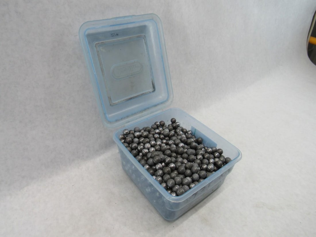 21lbs. .457 Round Lead Balls - 3