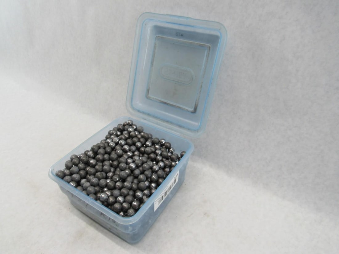 21lbs. .457 Round Lead Balls - 4