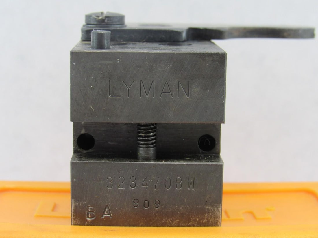 Lyman 8mm Cal. 165 Gr. 2-Cavity Bullet Mould Blocks - 2