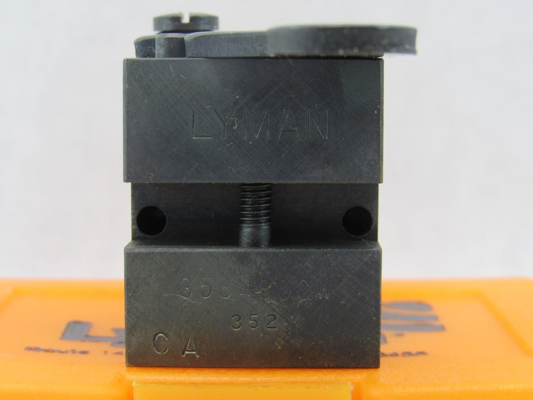 Lyman .38 Cal. 133 Gr. SWC 2-Cavity Bullet Mould Blocks - 6