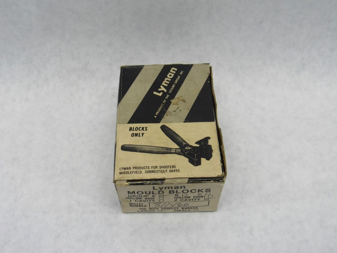 Lyman .30 Cal. 150 Gr. 2-Cavity Bullet Mould Blocks - 2