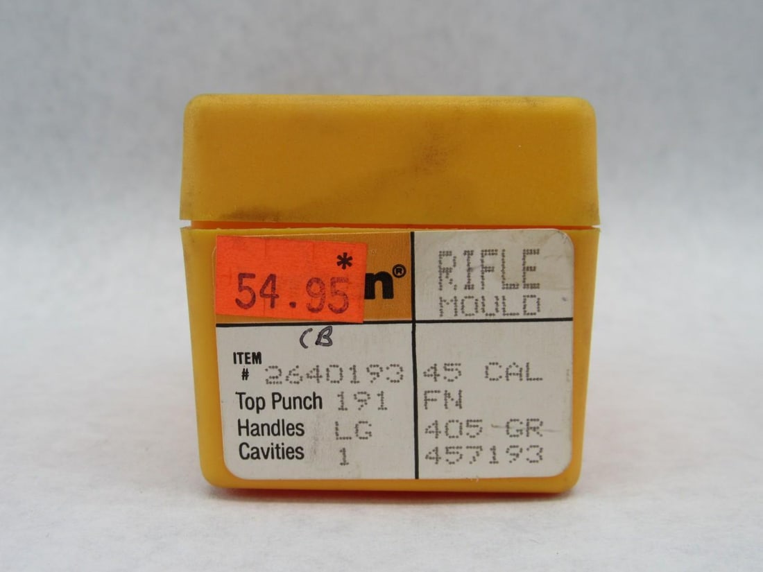 Lyman .45 Cal. 405 Gr. Single Cavity Bullet Mould Blocks - 6