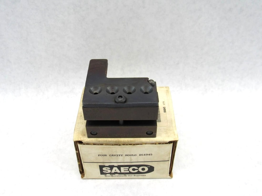 Saeco-Redding .45 Cal. 255 Gr. SWC 4-Cavity Bullet Mould Blocks: part number 64945 