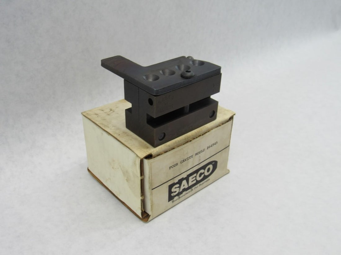 Saeco-Redding .45 Cal. 255 Gr. SWC 4-Cavity Bullet Mould Blocks - 3