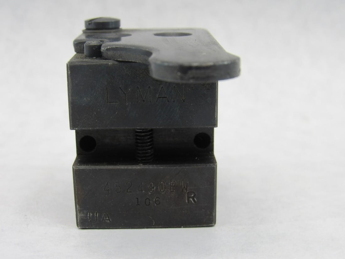 Lyman .45 Cal. 255 Gr. SWCGC 2-Cavity Bullet Mould Blocks - 5