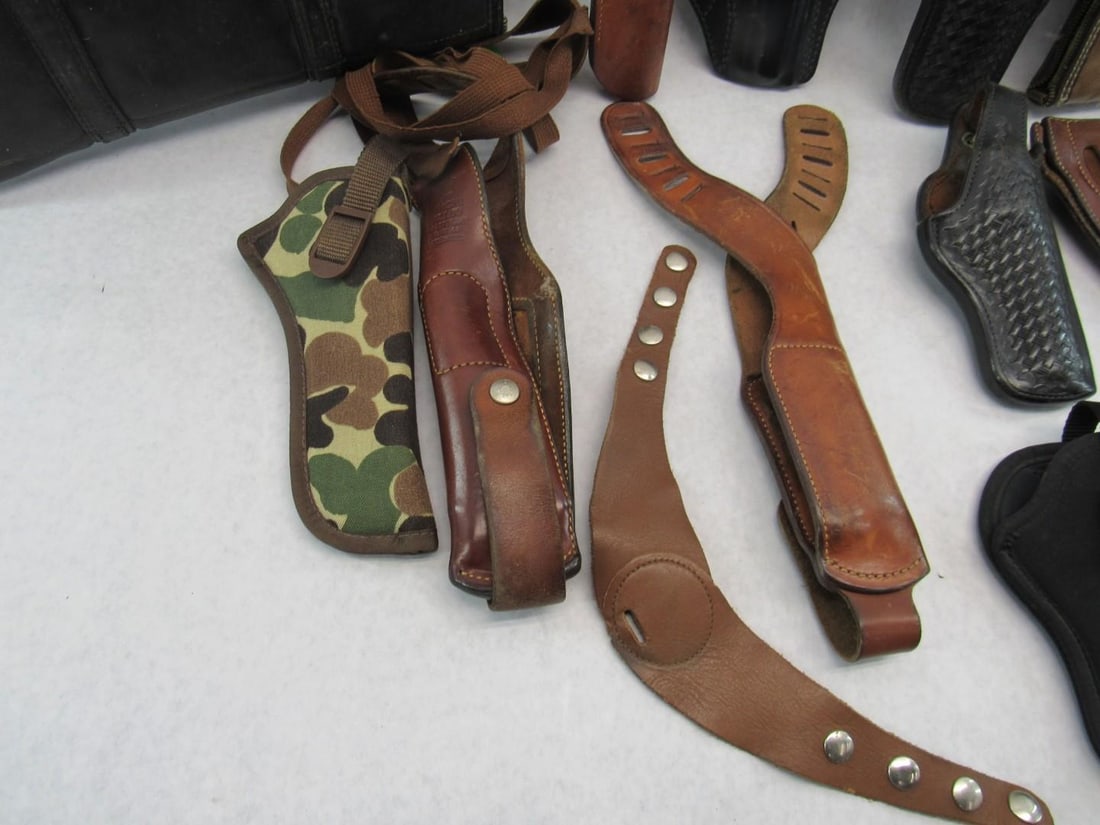 Assortment of Gun Leather - 12