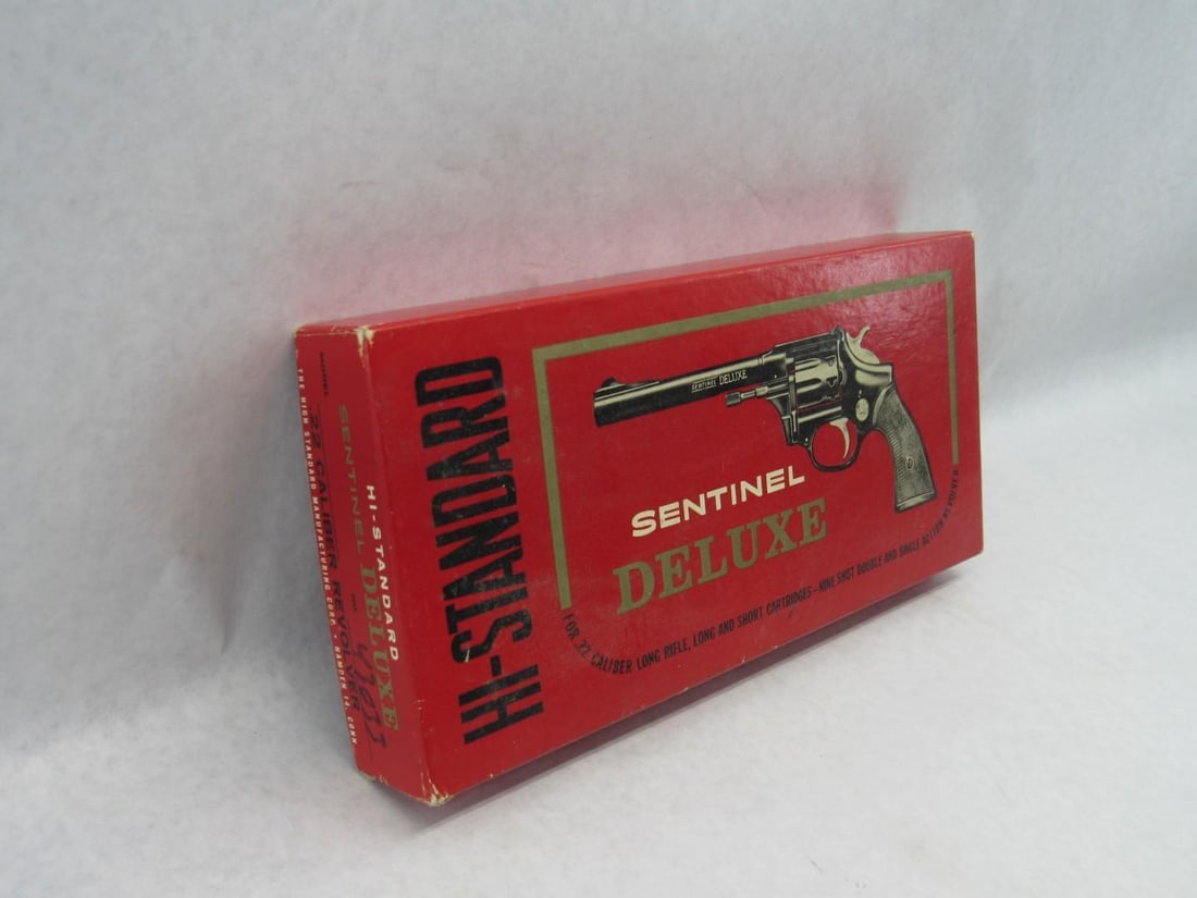 Vintage Hi-Standard Sentinel Deluxe Revolver Box - 2