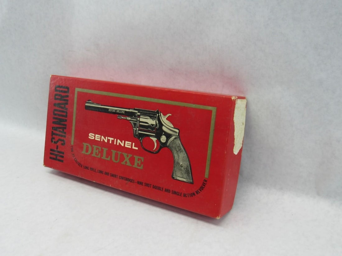 Vintage Hi-Standard Sentinel Deluxe Revolver Box - 3