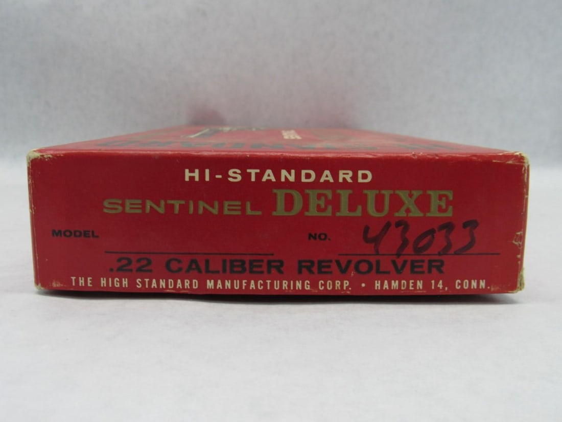 Vintage Hi-Standard Sentinel Deluxe Revolver Box - 7