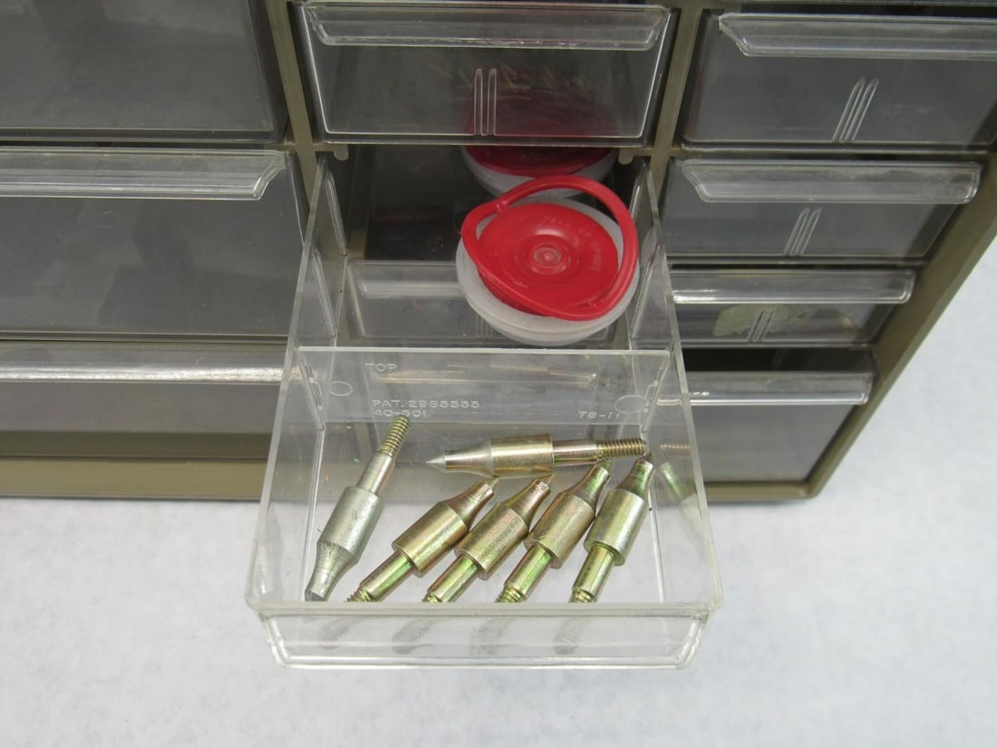 (2) Small Parts Cabinets - 10