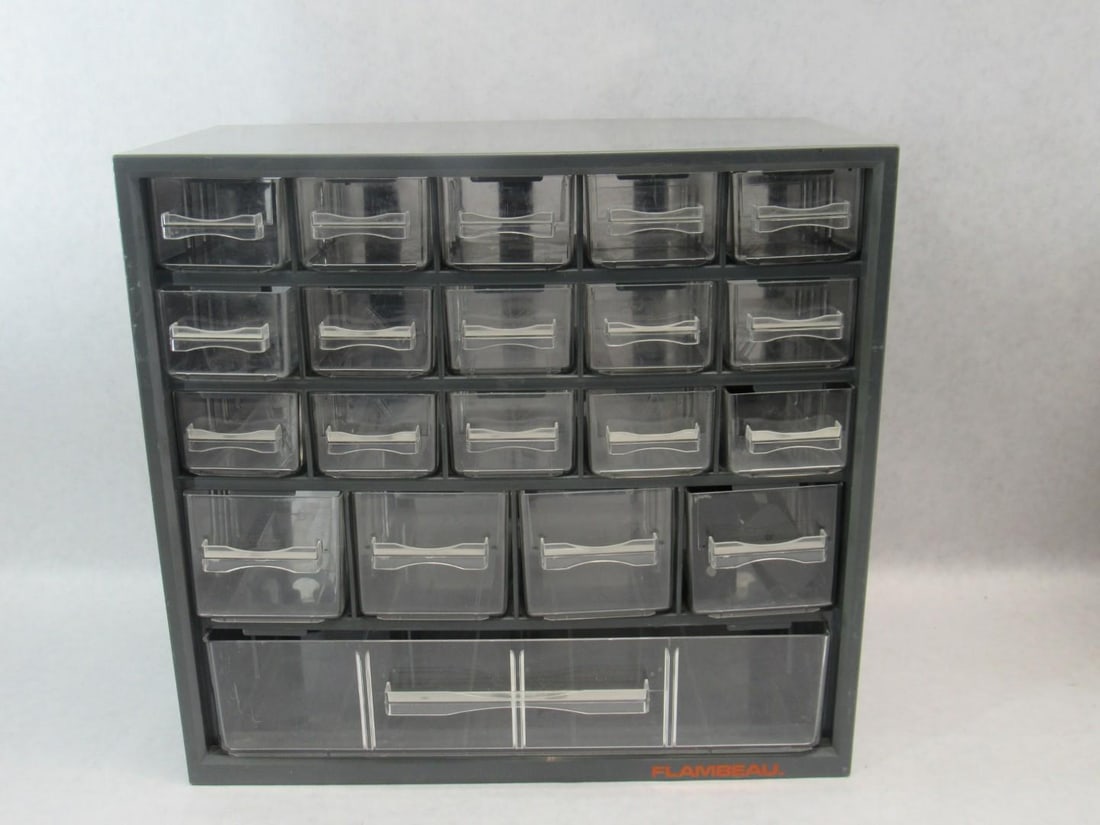 (2) Small Parts Cabinets - 4