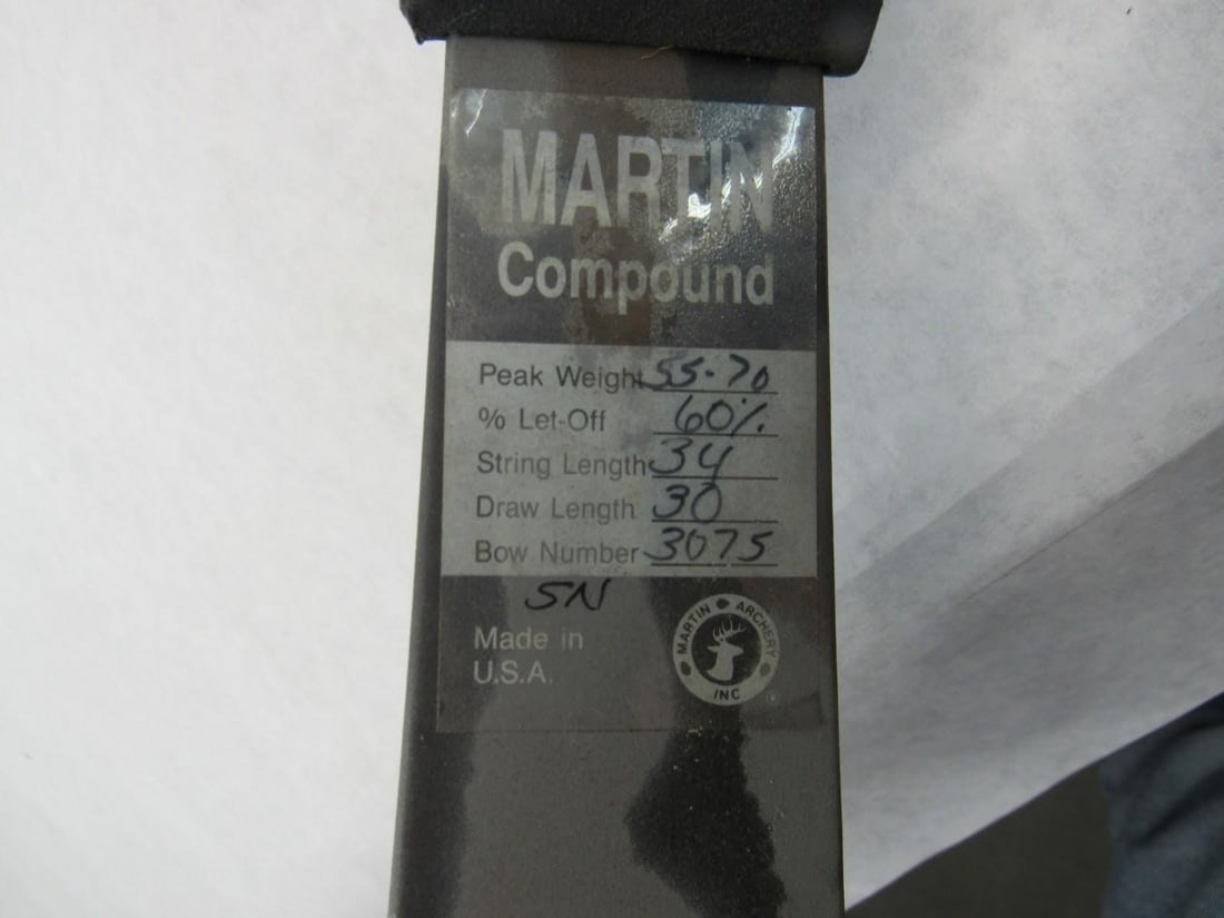 Martin Onza Compound Bow - 14