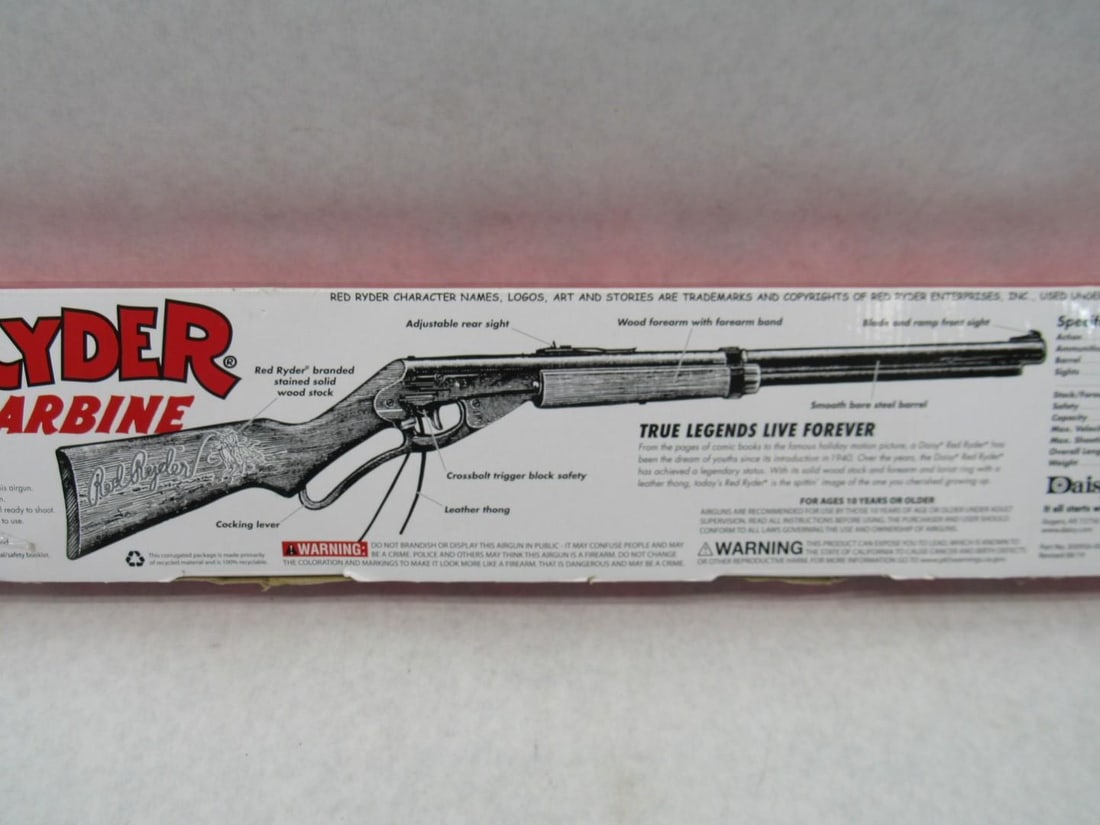 Daisy Red Ryder BB Gun - 17