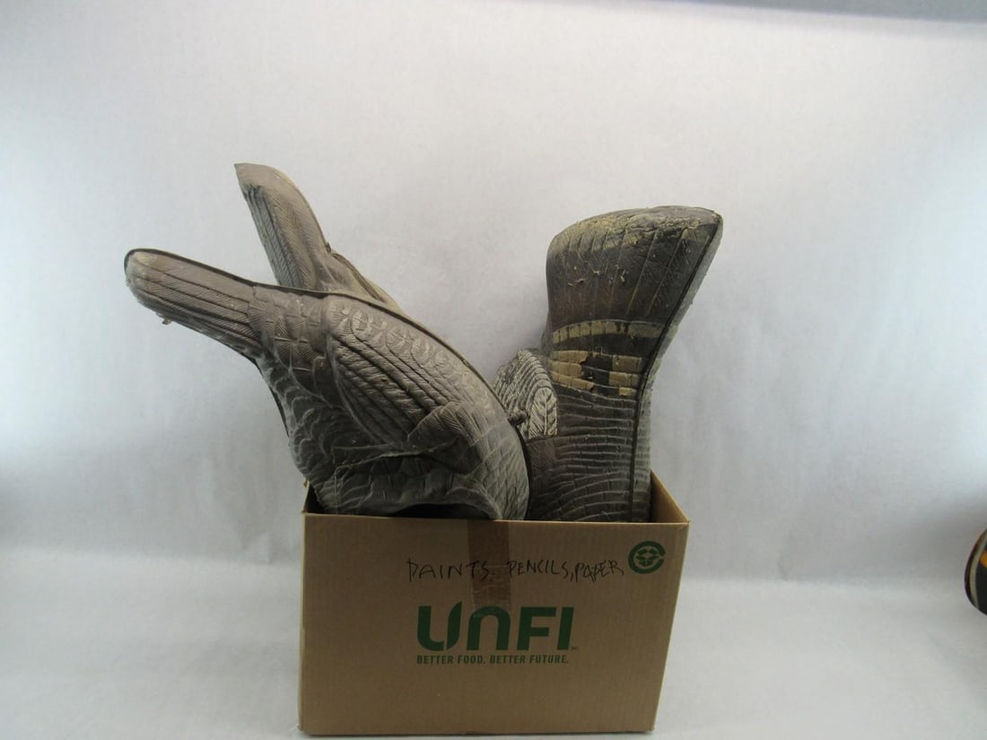 (3) Foam Turkey Decoys - 2