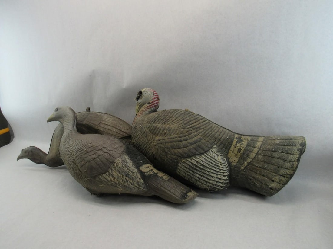 (3) Foam Turkey Decoys - 4