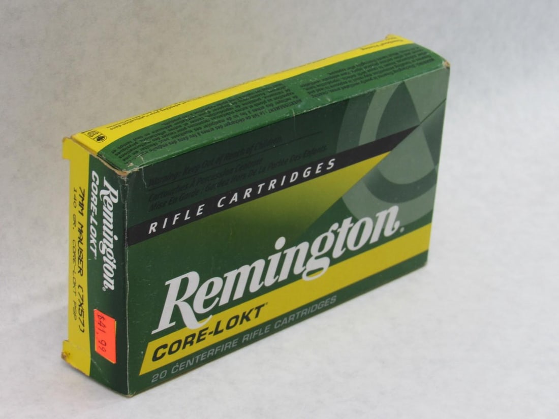(1) Box of Remington 7mm Mauser Cartridges - 2