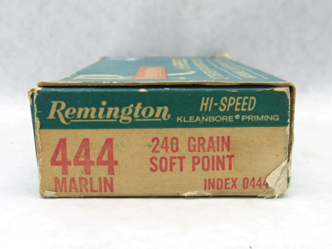 (1) Box of Remington .444 Marlin Cartridges - 4