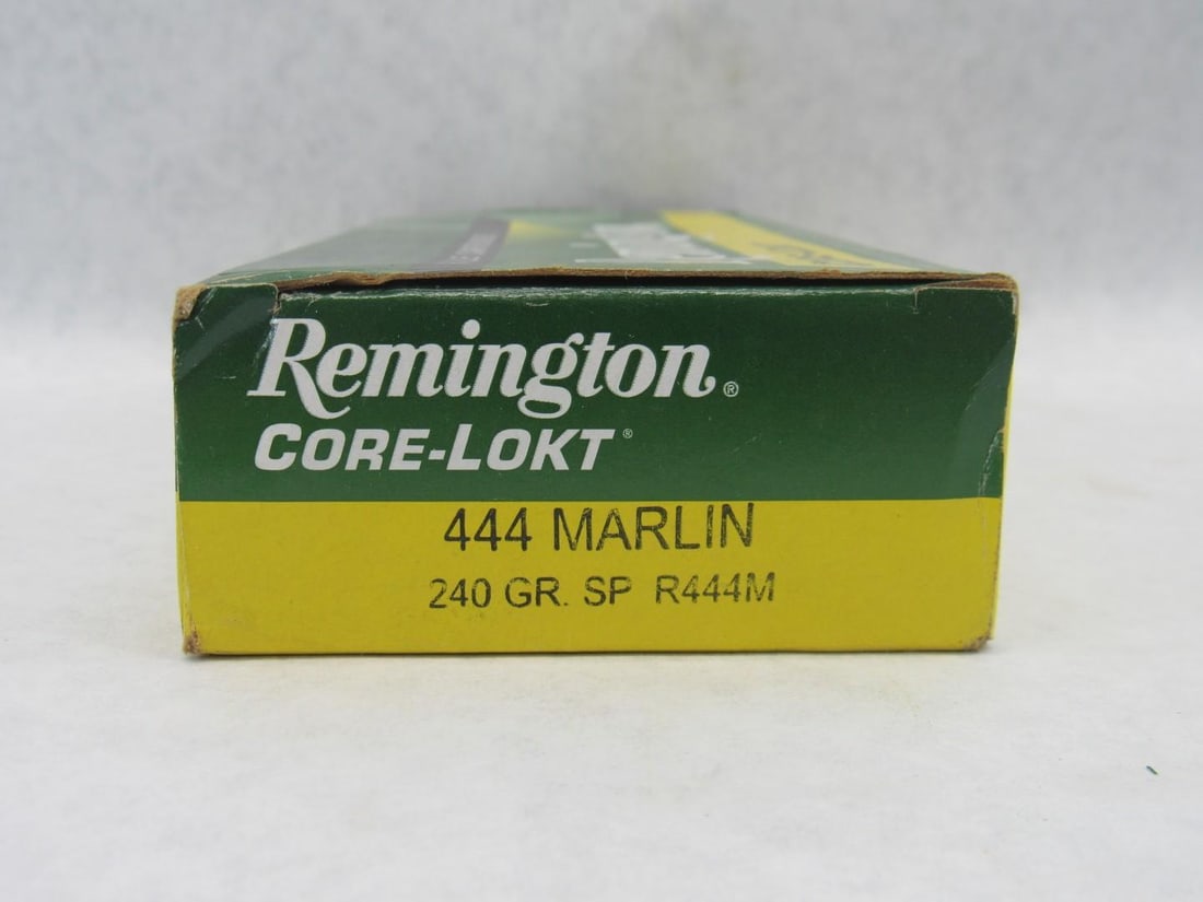 (1) Box of Remington .444 Marlin Cartridges - 4